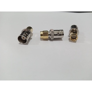 Konektor SMA male to BNC female hitam black HT weierwei vev V8 7000 SMP yaesu Kenwood baofeng uv3r