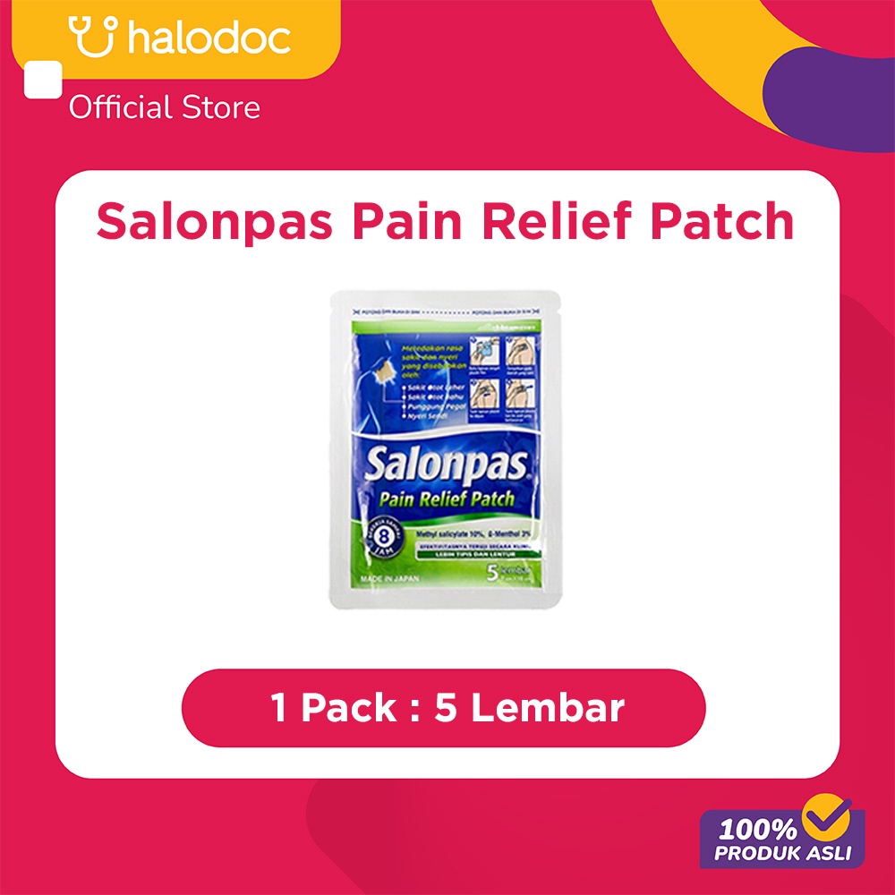 Salonpas Pain Relief Patch 5 Lembar