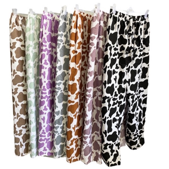 CELANA KULOT PANJANG WANITA TALI POLOS & MOTIF A031-3