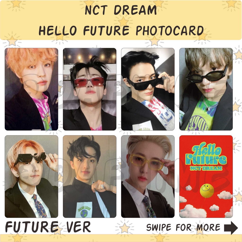 NCT DREAM HELLO FUTURE UNOFFICIAL PHOTOCARD