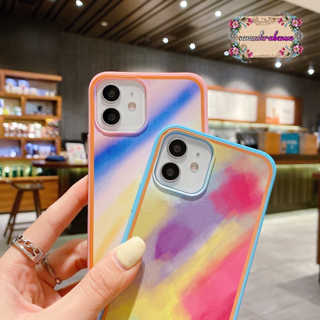 SS044 SOFTCASE RAINBOW XIAOMI REDMI 4A 5A 6A 8 9 POCO M2 9A 9C NOTE 4 5 7 8 9 10 PRO 9T POCO M3 SB2797