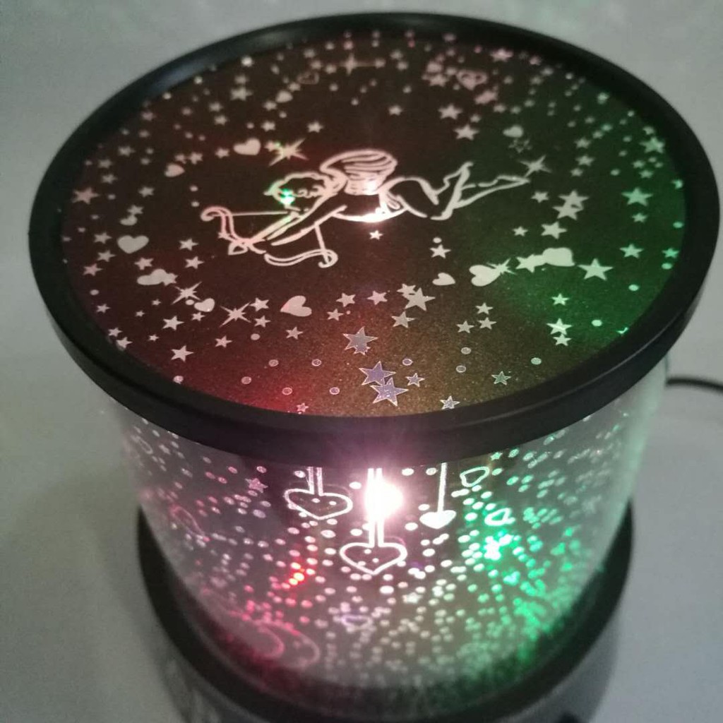 LAMPU TIDUR PROYEKTOR STAR MASTER PUTAR MUSIK KARAKTER DORAEMON BULAN BINTANG OCEAN (musik+muter)