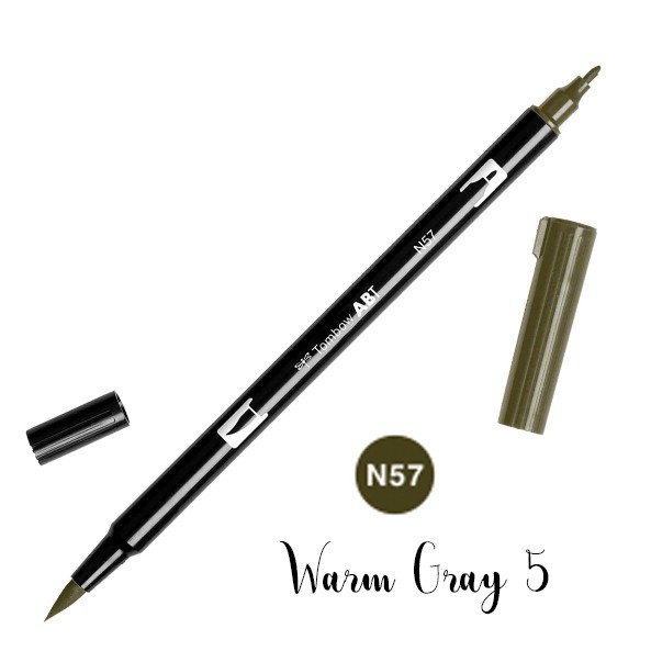 

ABT Tombow Dual Brush Pen - N57 Warm Gray 5