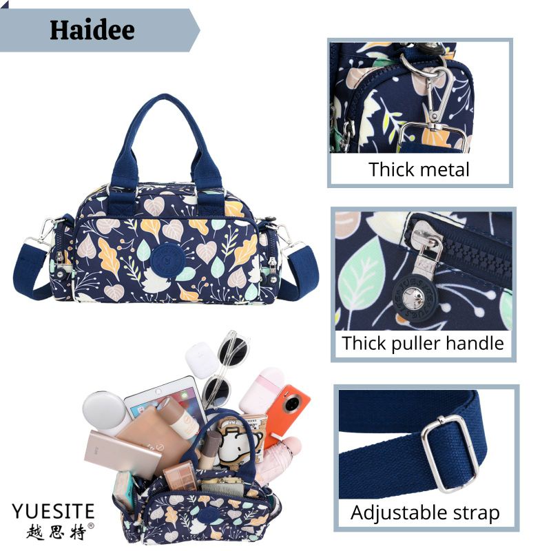 Tas wanita tenteng selempang Yuesite Haidee original import