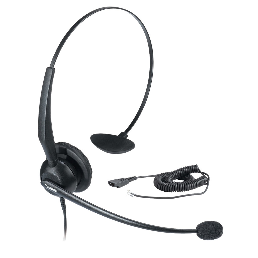 Headset Yealink YHS32 / YHS33 / Headset Telepon Operator ORI GARANSI