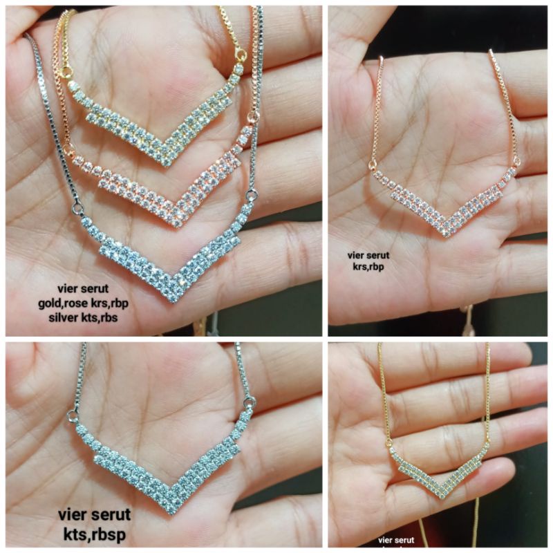 Kalung fuji ,gelang Fuji V  Aurel serut dan non serut