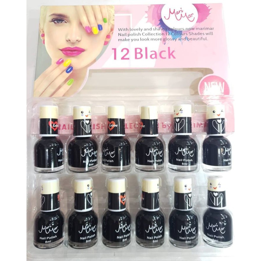 [PER PCS] KUTEK MARIMAR HITAM I KUTEK BLACK MARIMAR - 8ml