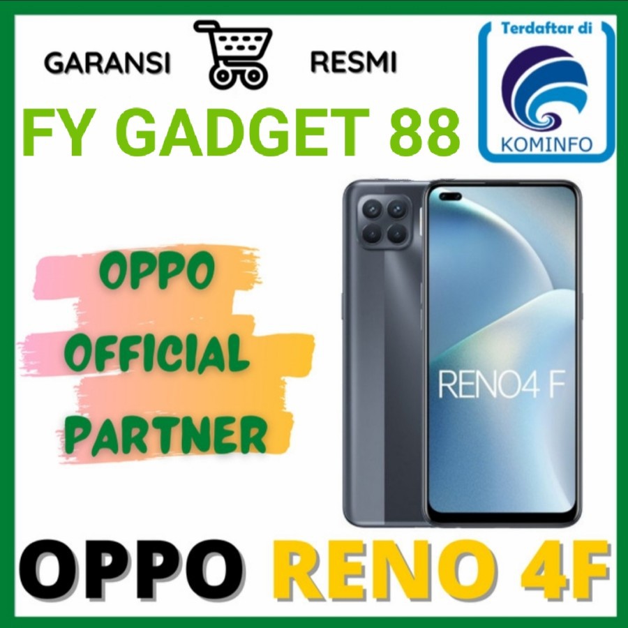 OPPO RENO 4F RAM 8/128 (GARANSI RESMI)