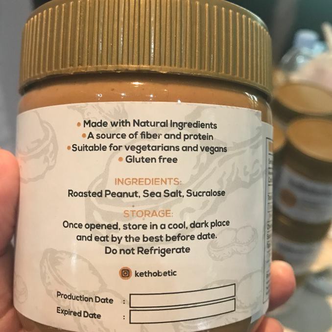 

Ketobetic Crunchy Chunky Peanut Butter