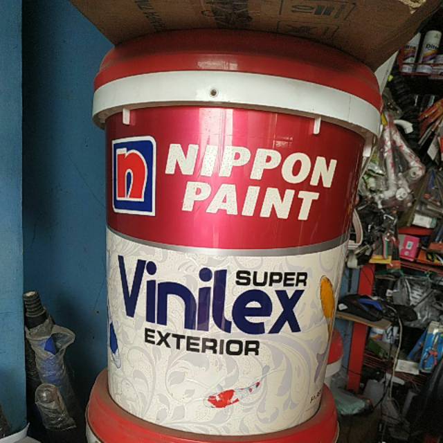 Cat tembok vinilex super exterior 25kg all warna
