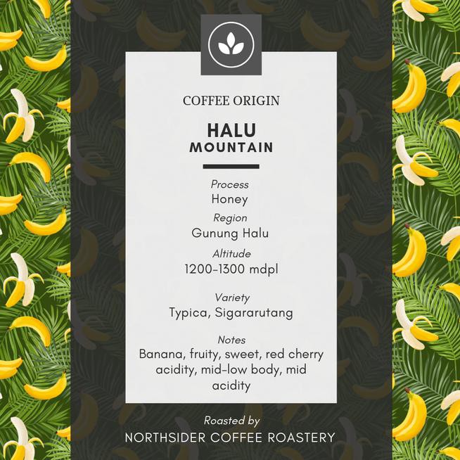 

9Q6I BIJI KOPI ARABIKA GUNUNG HALU HONEY - 200GR NORTHSIDER COFFEE - BIJI KOPI 7C1E