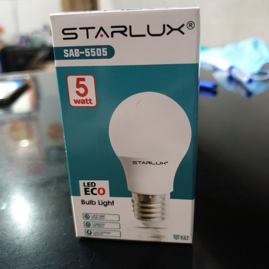 LAMPU LED 5 WATT ECO STARLUX WARM WHITE