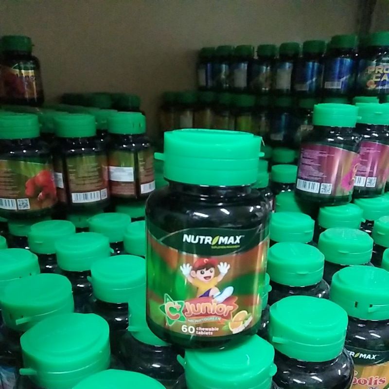 Nutrimax  C+ JUNIOR 60 vitamin suplemen untuk daya tahan tubuh anak, vitamin C anak