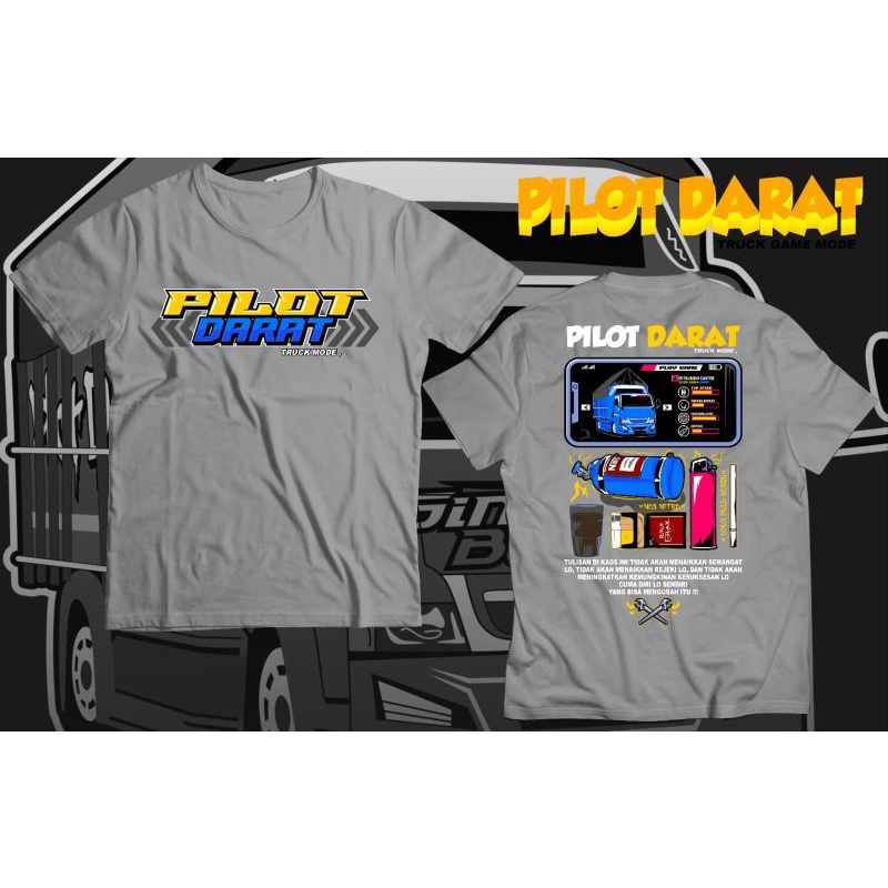 KAOS TRUCK PILOT DARAT || KAOS TRUK PILOT DARAT || KAOS PILOT DARAT || BAJU KAOS TRUCK PILOT DARAT |