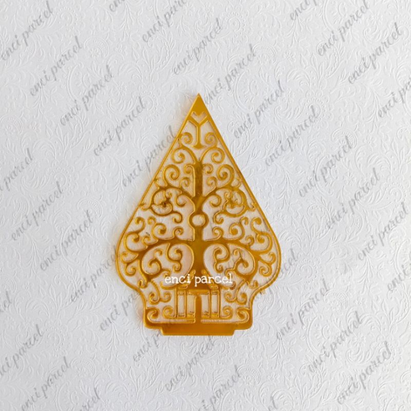 gunungan hiasan mahar bahan akrilik gold emas silver perak hitam putih ukuran kecil sedang besar jumbo