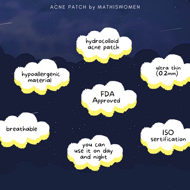 ACNE PATCH by Mathis Women | Hydrocolloid Pimple Patch