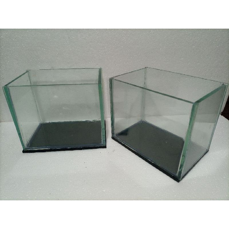 soliter kaca 15*10*12 // Aquarium kaca tempat ikan cupang, guppy // soliter cupang // Aquarium murah