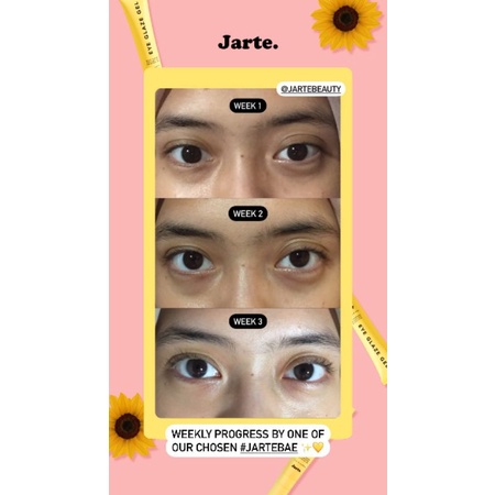 (GOSEND/COD) JARTE EYE GLAZE GEL | EYE CREAM | PEPTIDE