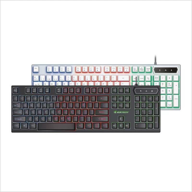 Keyboard Gaming Jertech K348 Full LED Backlight -XOBOX