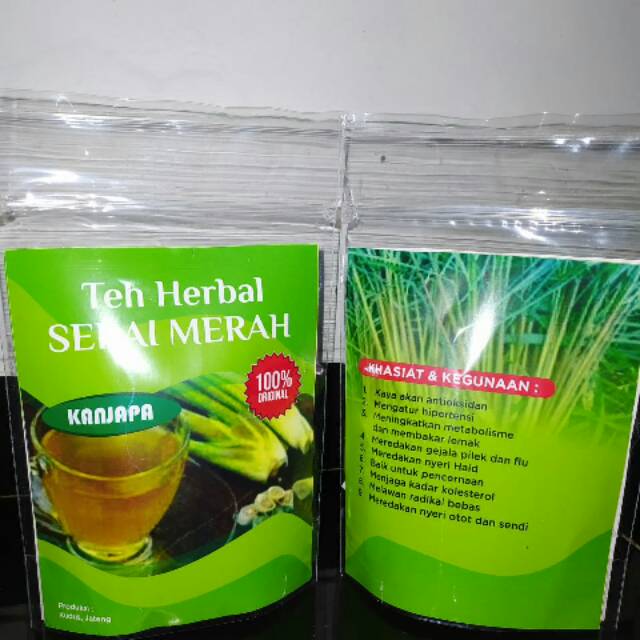 

Teh Herbal Kanjapa serai merah