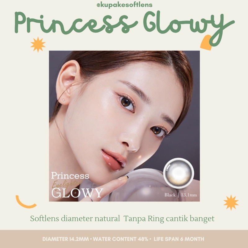 KUPAKESOFTLENS Eyelighter Glowy Natural Softlens by Princess