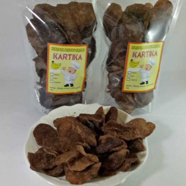 

KARTIKA KRIPIK PISANG KRISPI - coklat 150gram ASLI LAMPUNG