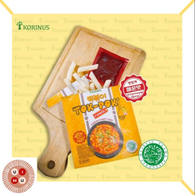 Korinus Korean - Bunsik Yopokki/topoki/tteokpokki/tok/Sauce