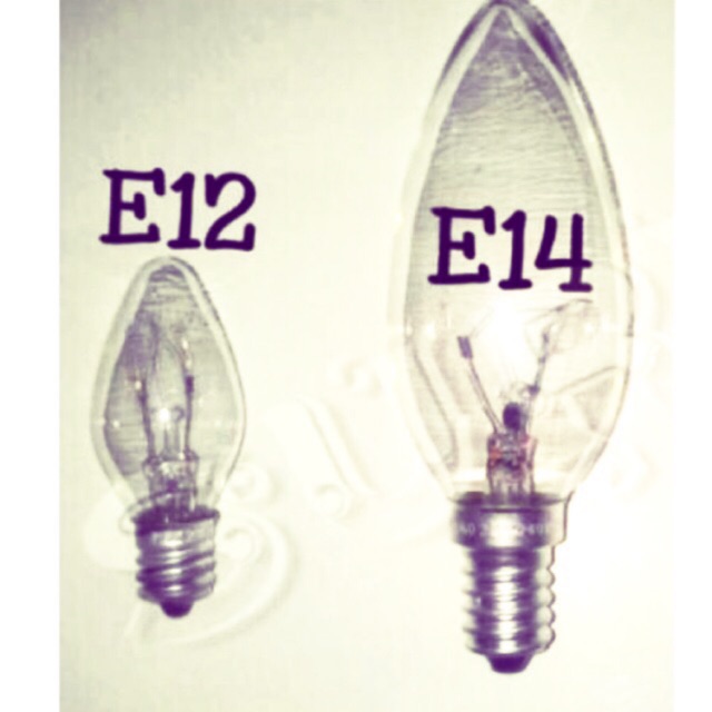 Lampu Bohlam Candle clear 10W / 15W / 25W E14 Lampu pijar