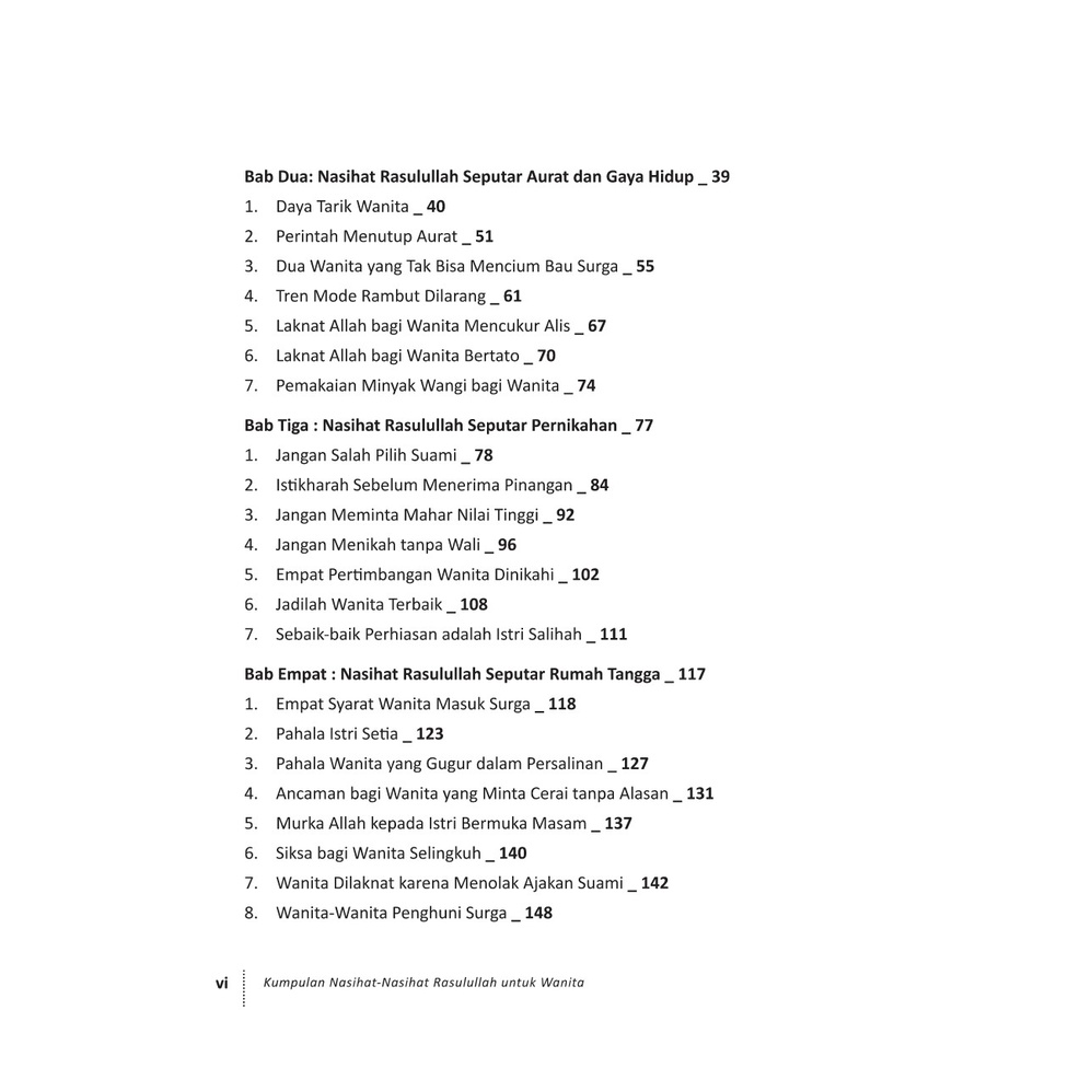 Buku Islami Motivasi Islam Kumpulan Nasihat - Nasihat Rasulullah Untuk Wanita Muslimah-4