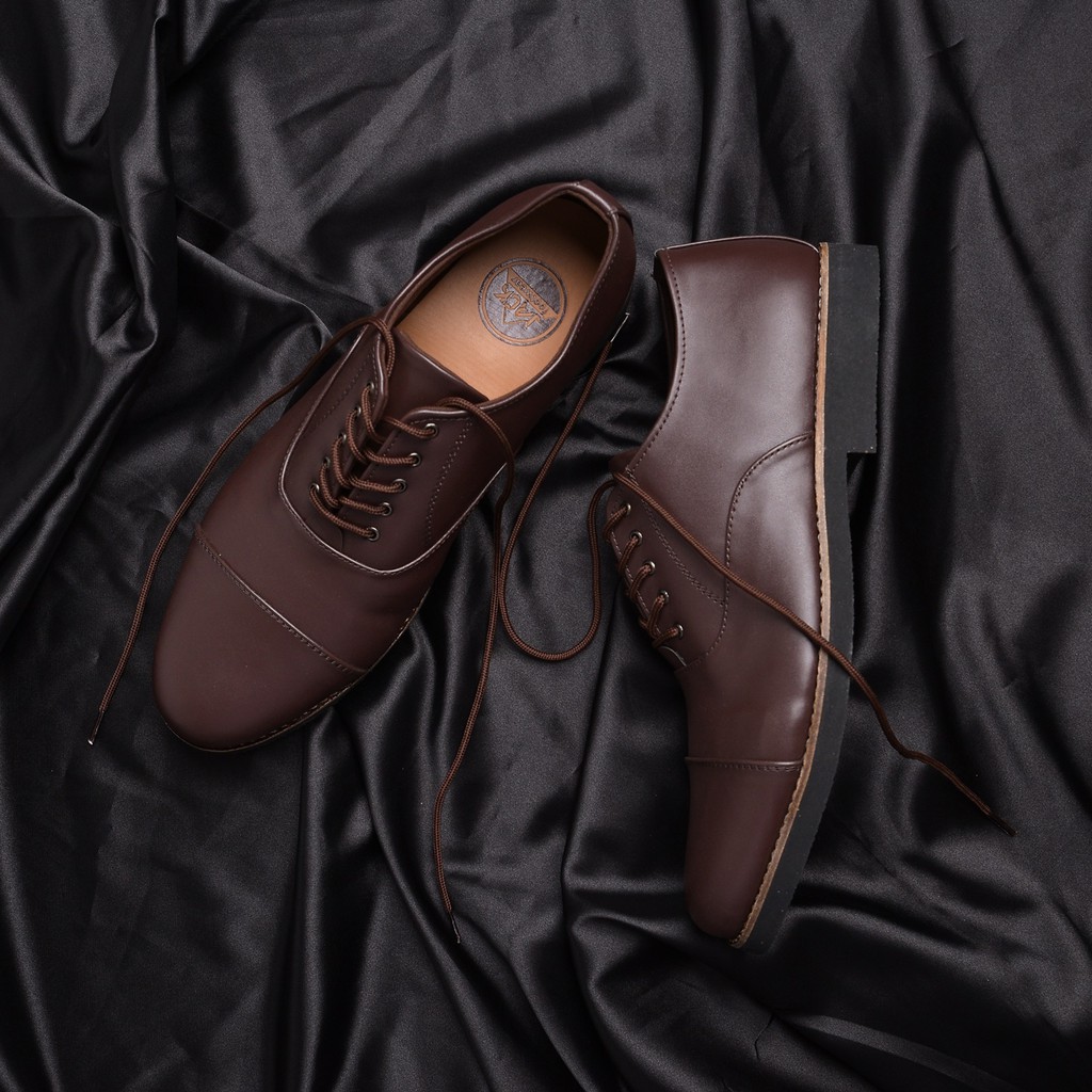 HARRISON BROWN |ManNeedMe x Jack| Sepatu Oxford Pria | Pantofel Formal