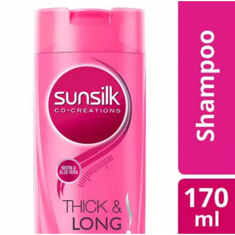 sunsilk thick and long shampoo 170ml