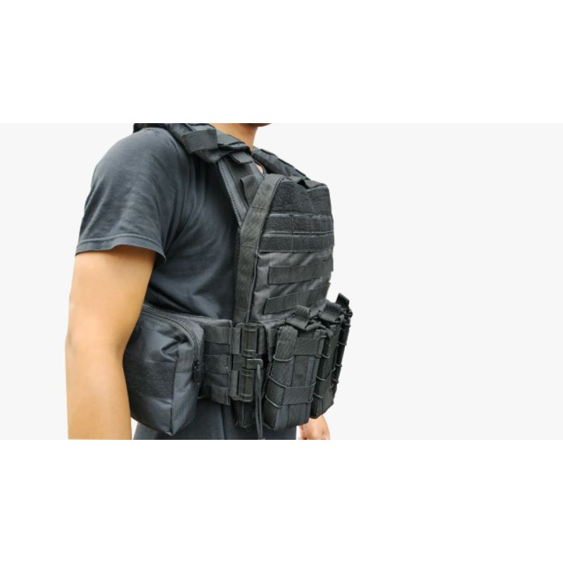 Rompi Blackmamba / Rompi anti peluru / bodyvest / rompi quick release