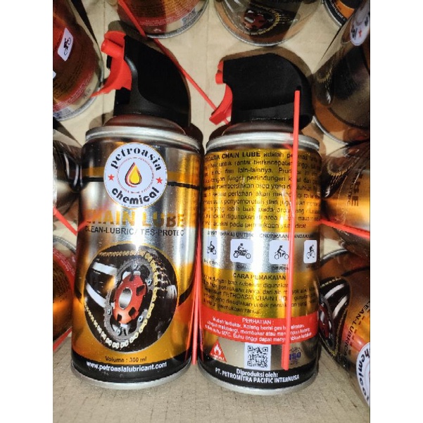 Oli Rantai Rante Sepeda Motor Petroasia Chain Lube 300 ml