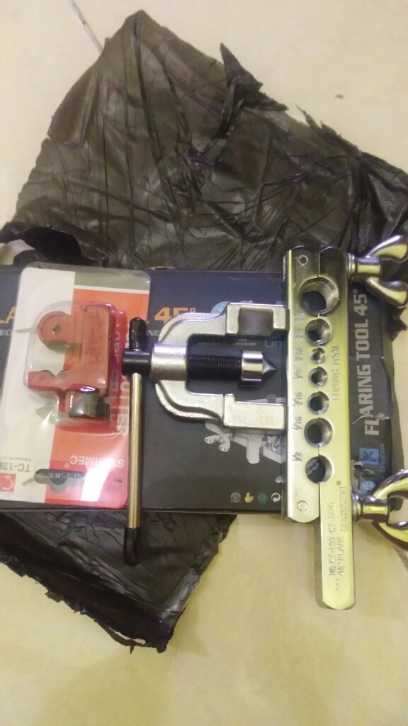 Flaring Ac Single Ct195 Flaring Tool Pemekar Pipa Tembaga