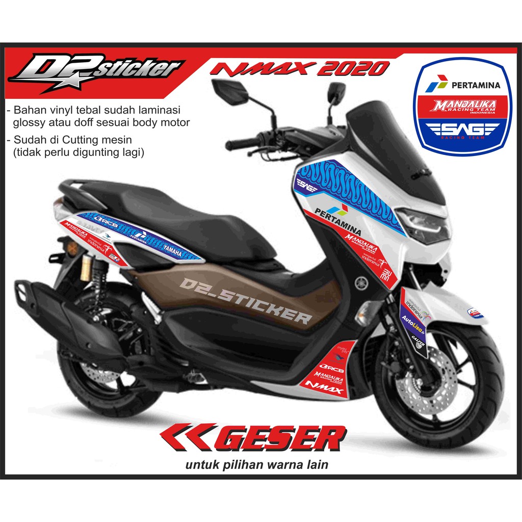Stiker Striping Nmax 2020 Mandalika