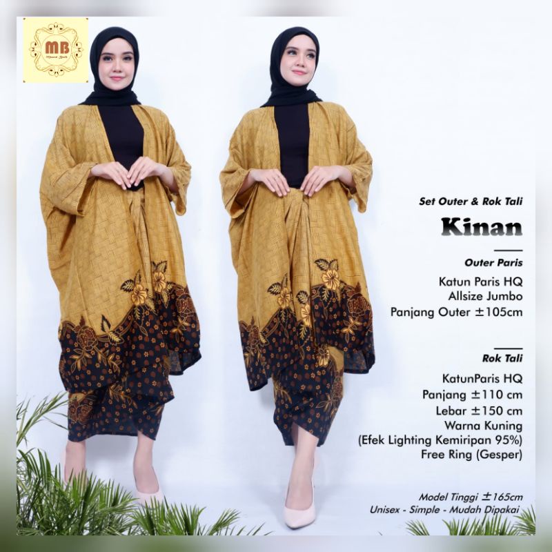 outer / outerwear wanita set rok batik, rok batik model tali katun paris batik ori solo