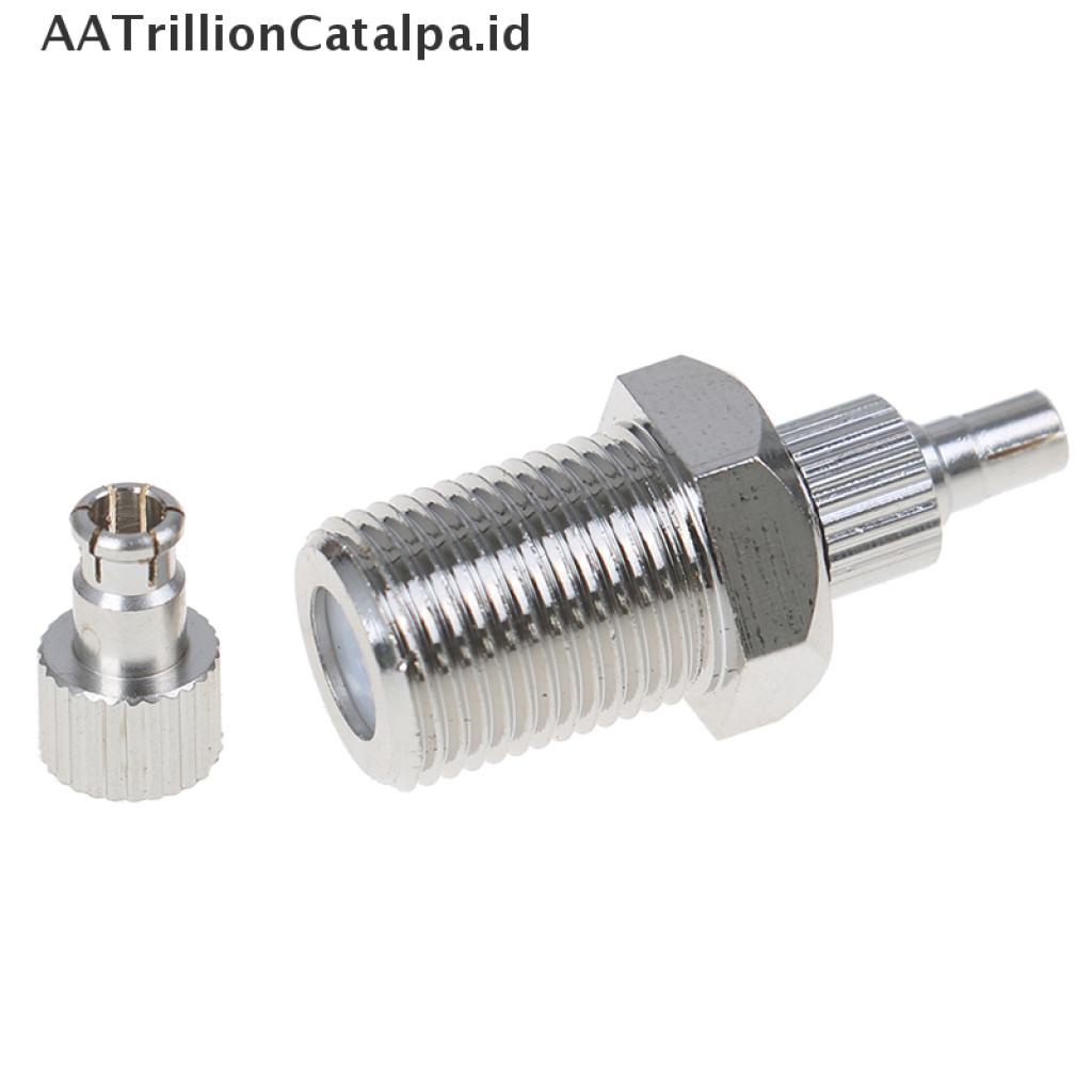 Adapter Konektor Coaxial RF Female Ke TS9 / CRC9 Male Plug