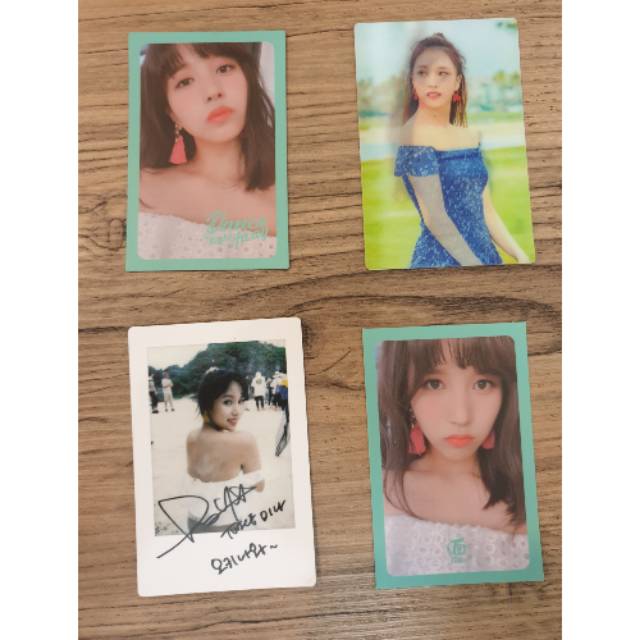 {OFFICIAL} TWICE MINA PHOTOCARD Summer nights,TWAI,MONOGRAPH DTNA