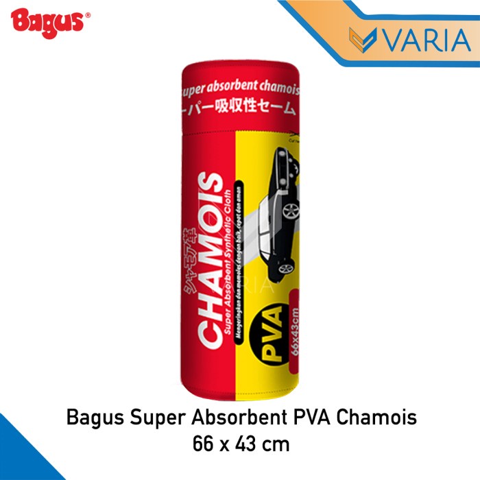 Bagus PVA Chamois Mobil 66 x 43 cm Lap Kanebo Super Absorbent W22330