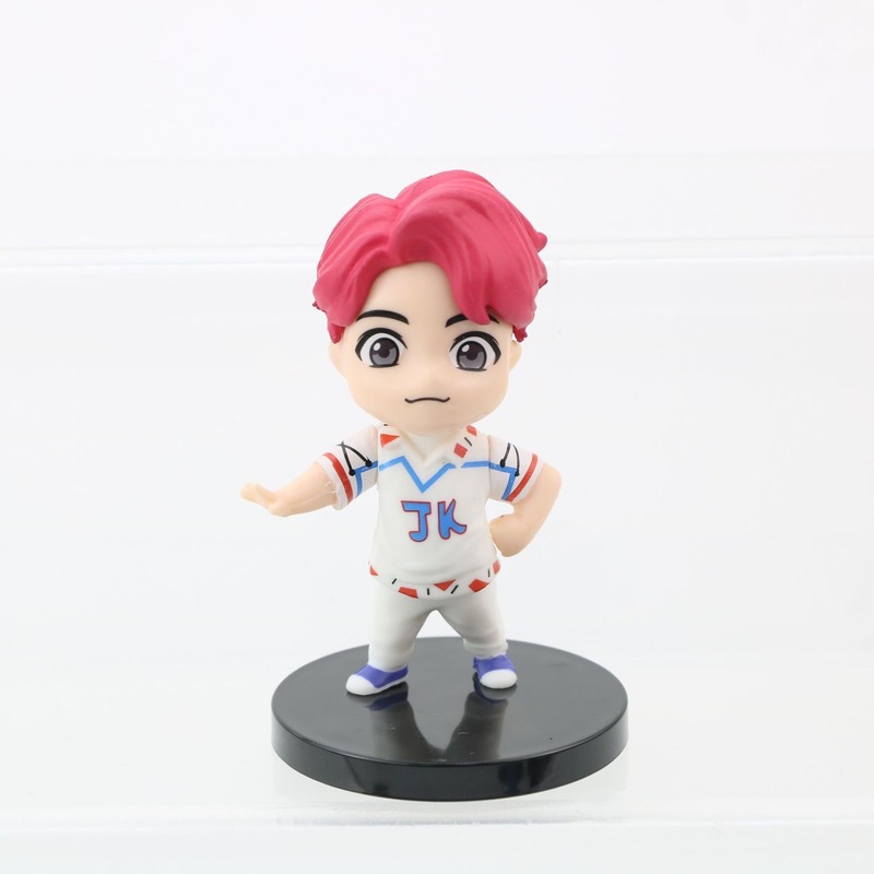 House of BTS Pop-up Mini Figure Action Figure Dekorasi Kue Kado Anak Ulang Tahun V JUNGKOOK JIMIN SUGA