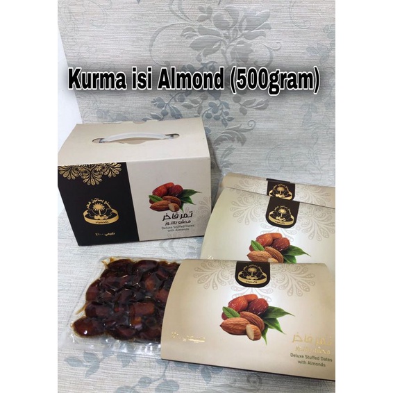 

Kurma Isi Almond 500 gram