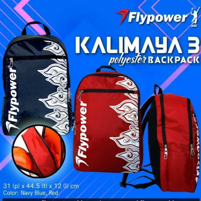 Kalimaya 3/flypower/tas/badminton/ransel/bulutangkis/original/backpack