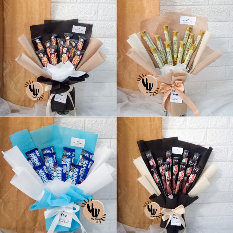 

Buket Snack | Snack Bouquet | Buket wisuda | souvernir