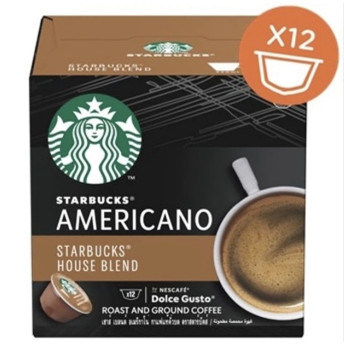 

Nescafe Dolce Gusto Starbucks Americano House Blend - Coffee Capsules