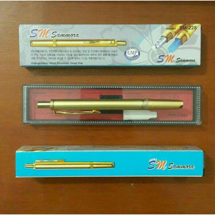 TERBARU - PEN BEKAM - LANCING SAMORA GOLD - ALAT BEKAM SAMMORA GOLD ALAT TERAPI