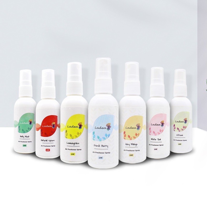 LADEA AIR FRESHENER SPRAY SEMPROT PENGHARUM RUANGAN ROOM SPRAY 60ml