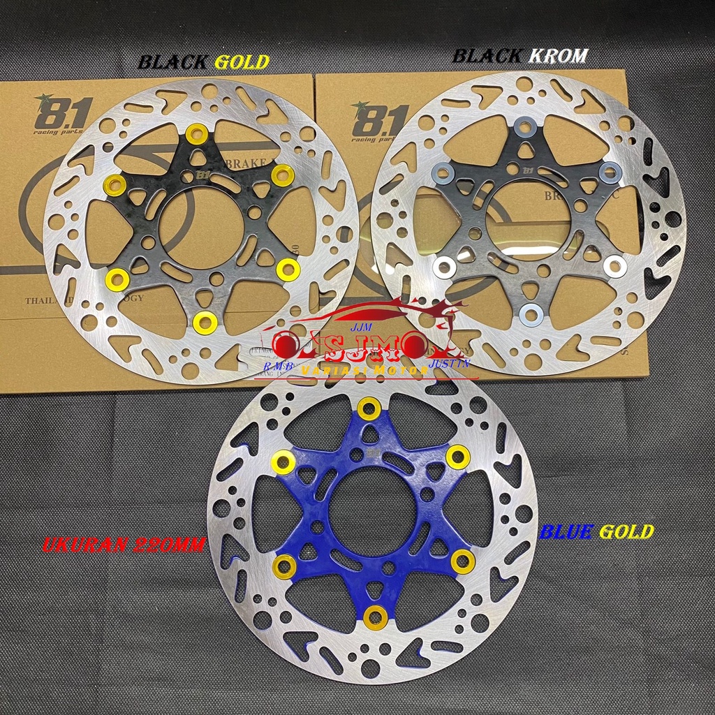 piringan DEPAN BLADE-REVO X-REVO ABSOLUTE-SUPRA 125 F1-REVO FIT NEW CAKRAM DEPAN 220MM