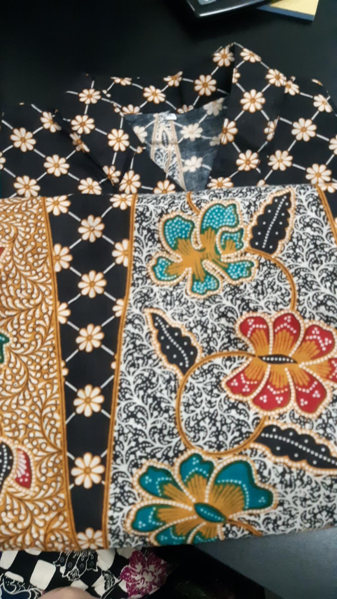 Atasan Batik Dolby Dolbi Dobby Doby Tenun Sutra Tulis Halus Katun Atbm Baron ,sarombit Atasan