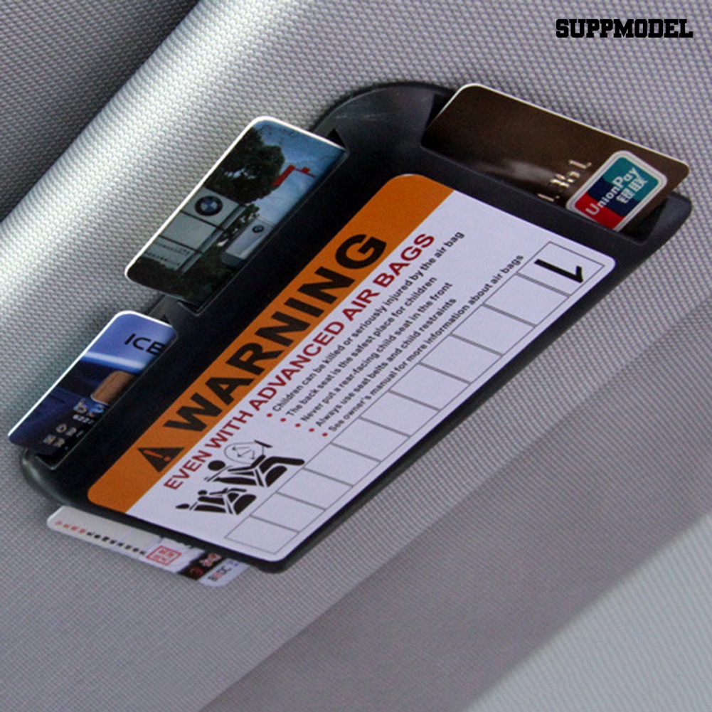 Sfs Tas Penyimpanan Kartu Parkir Temporer Untuk Sun Visor Mobil