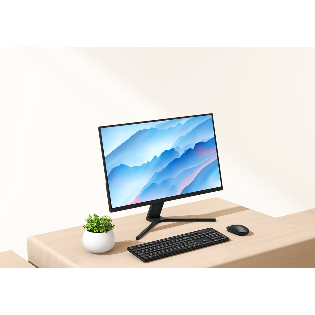 Monitor Xiaomi 27 inch Xiaomi Mi Desktop Monitor 27 Inch 1080p Full HD FHD Bezzel Less - Original Garansi Resmi 1 Tahun